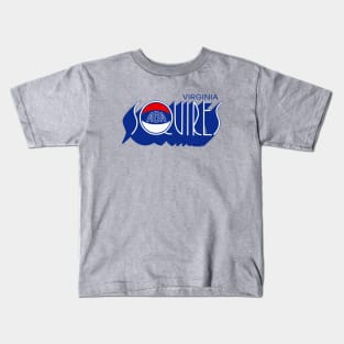 Defunct Virginia Squires ABA Basketball 1976 Kids T-Shirt
